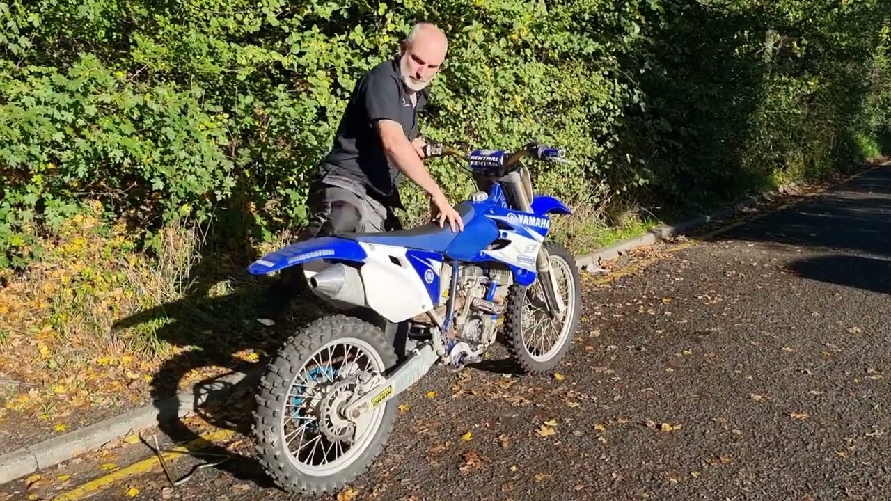 2005 Yamaha YZF250 Start up, for sale!