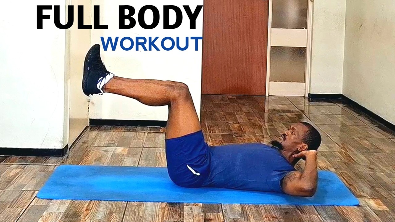 Intense Home Workout with No Equipment in 20 Min