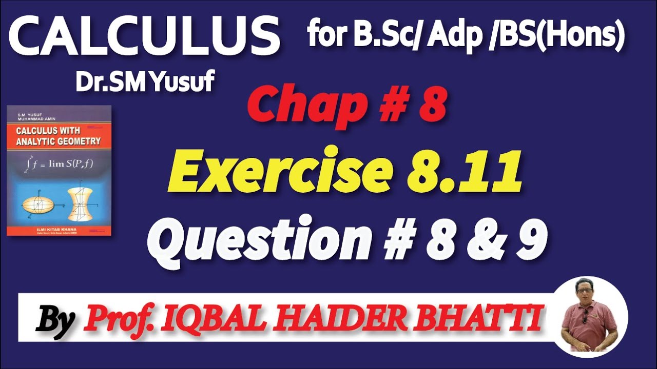 Chap#8 |Analytic Geometry of 3Dimensions| Ex 8.11 Q 8 & 9 |Calculus by SM Yusuf lec 66