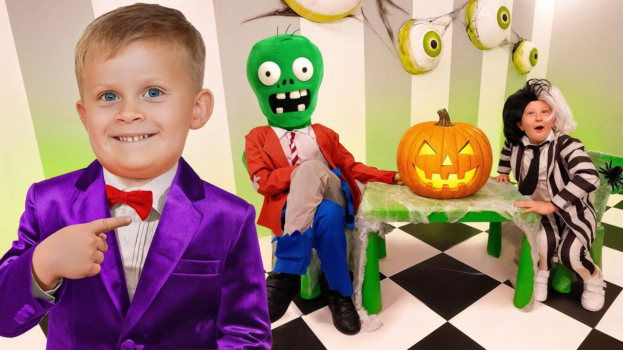 🎃 Oliver&rsquo;s Monster Hotel! | Funny Halloween Story