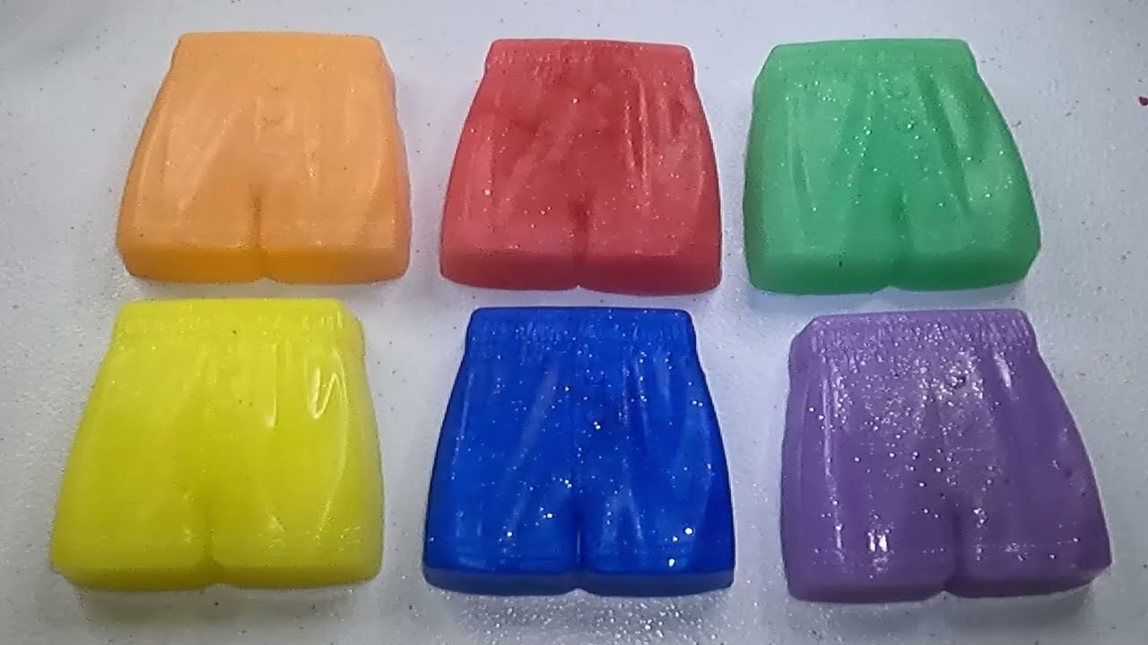 Cutting Shorts Glycerin Soaps ASMR (No Talking)