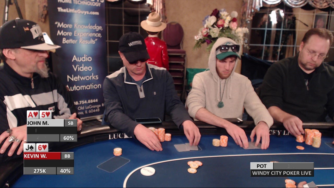 Windy City Poker Live Feb 23rd Final Table $3,000 Winner Take ALL Free-Roll