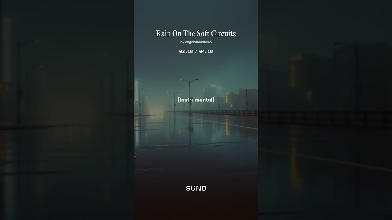 Rain On The Soft Circuits #music #sunoai
