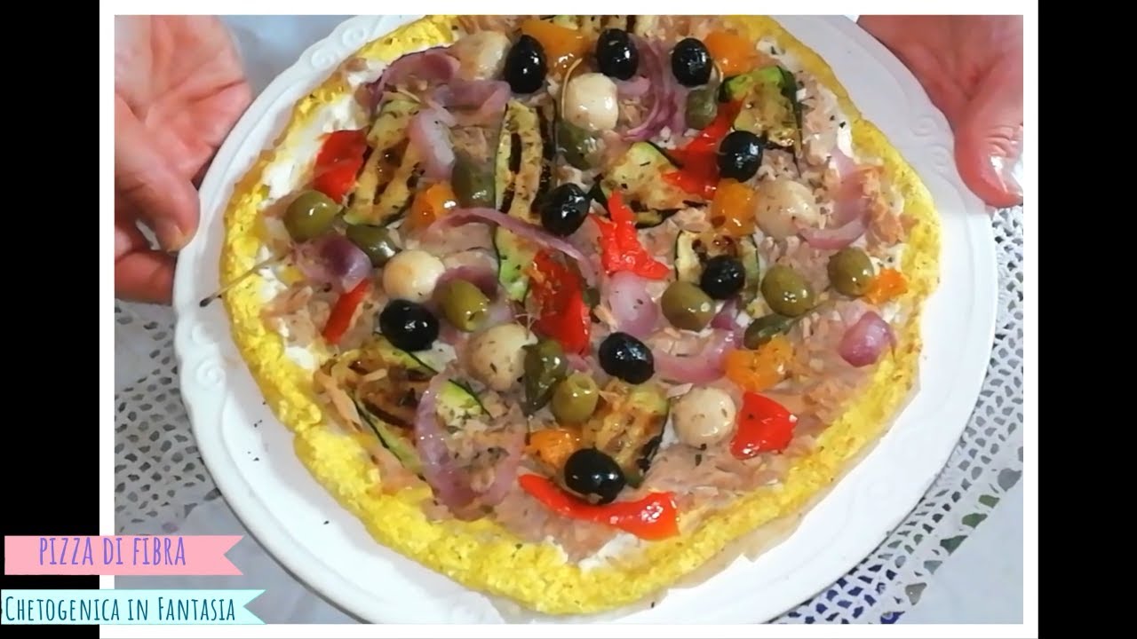 PIZZA KETO! CON BASE DI FIBRA ZERO CARBOIDRATI!!! PIZZA SENZA PECCATO