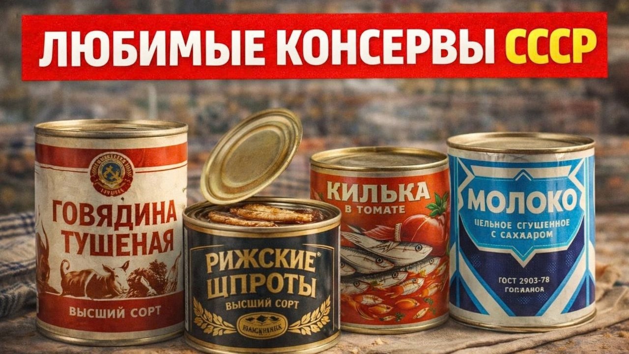 10 Легендарных Консервов СССР, Которые Помнит Каждый