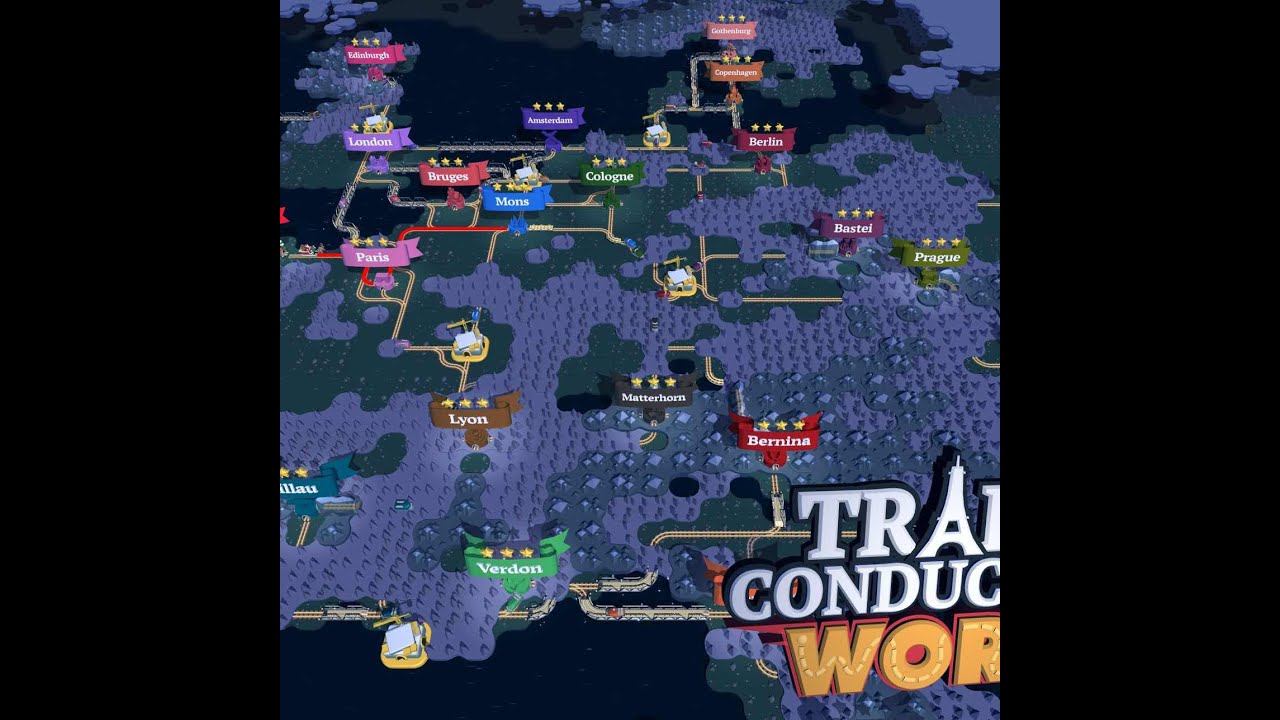 Train Conductor World Fun and Chaos