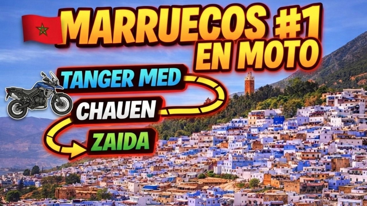MARRUECOS en Moto 🏍️🌴🐫🇲🇦 ¡El viaje que lo cambia todo!