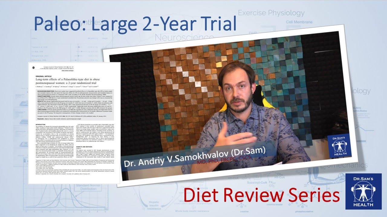 Diet Review: Paleo - Large Randomized Controlled Trial (RCT)