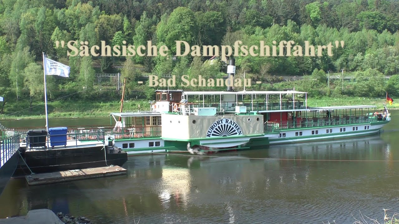 Wunderschöne Dampfschiffahrt_Bad Schandau - Pillnitz  Video 1/2