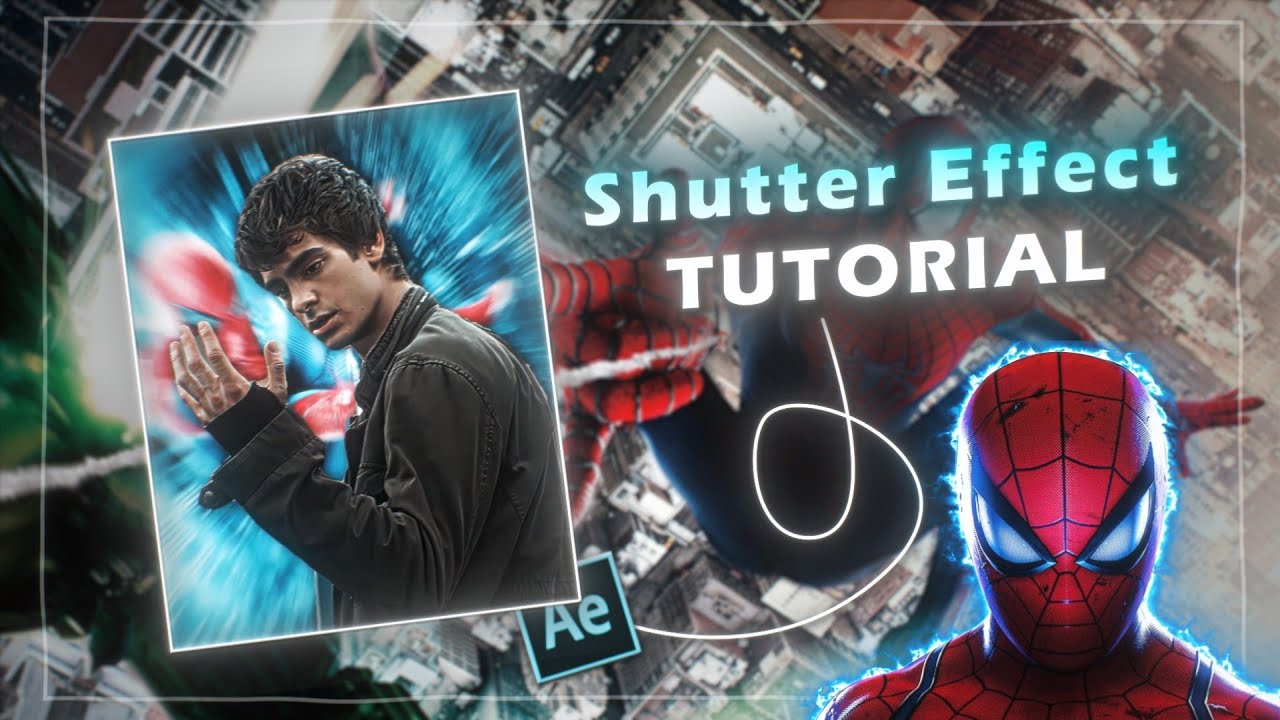 how to make shutter effect on after effect✨