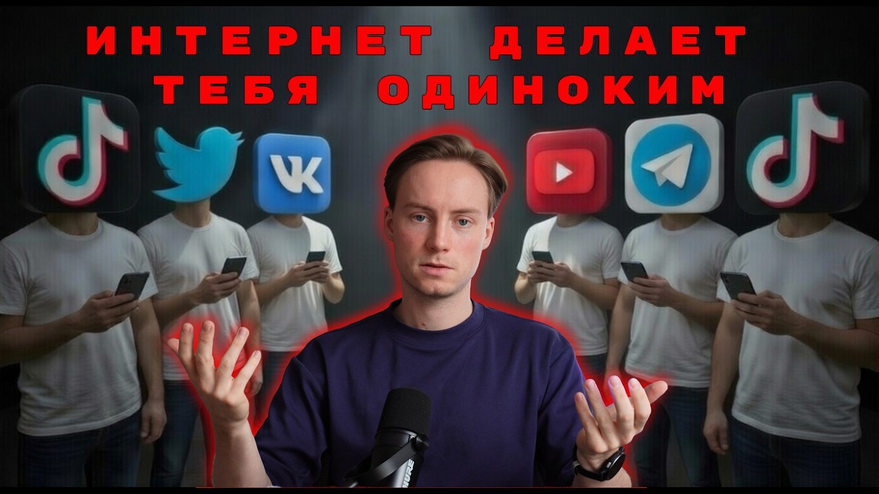 Мы разучились дружить! ЭПИДЕМИЯ ОДИНОЧЕСТВА, причем тут интернет?