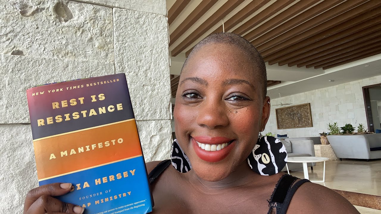 Rest is Resistance: A Manifesto, by Tricia Hersey, founder of The Nap Ministry