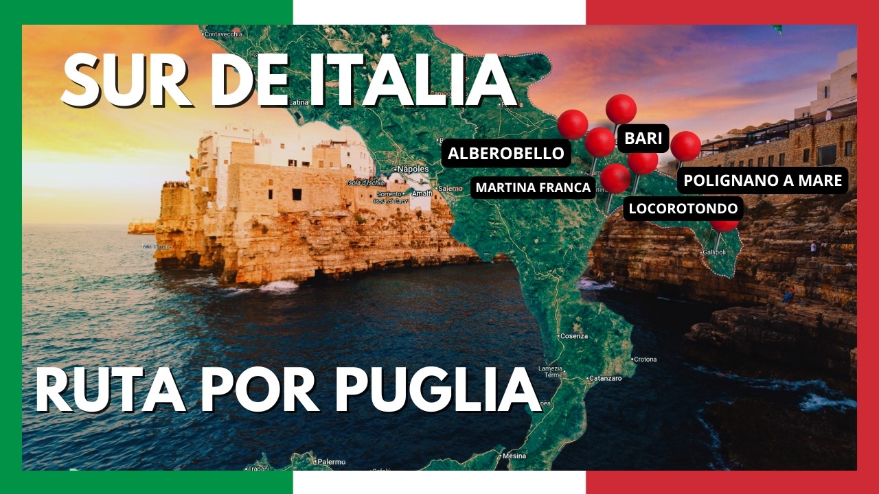 ITALIA, viajar a PUGLIA [Apulia] los pueblos más bonitos que visitar. Guía completa