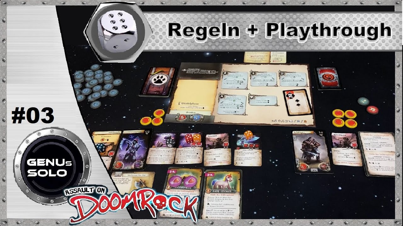Assault on Doomrock: Ultimate Edition - S01E03 - Playthrough - Regeln - deutsch