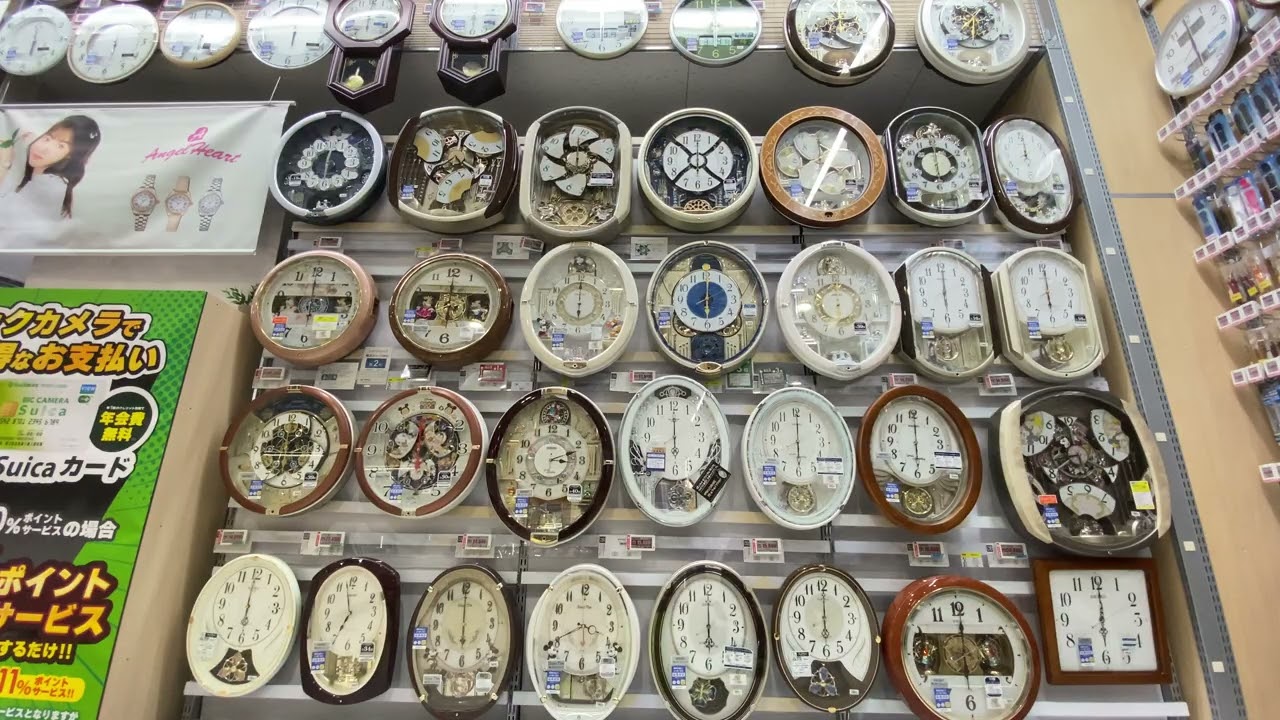 【第４回】【Seiko 時計】一斉鳴らし/PM6:00【ビックカメラ 名古屋JRゲートタワー店】【固定カメラ】