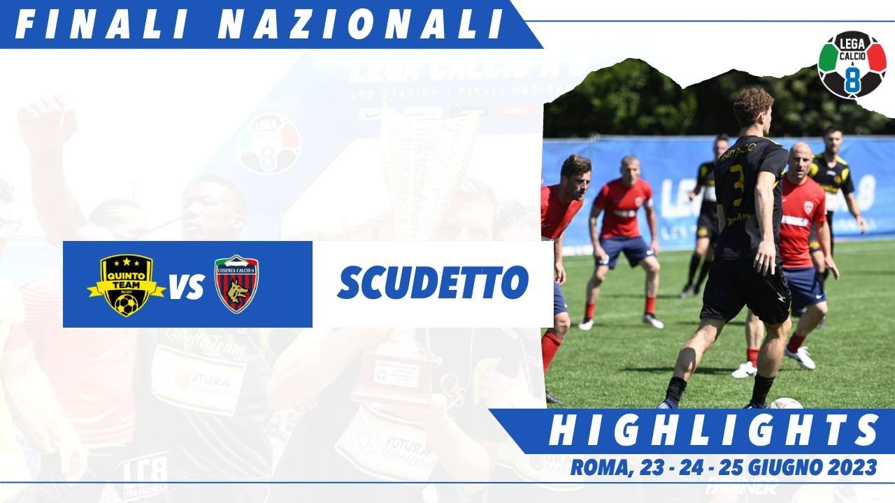 ⚽️Cosenza VS Quinto Team | Semifinale Scudetto