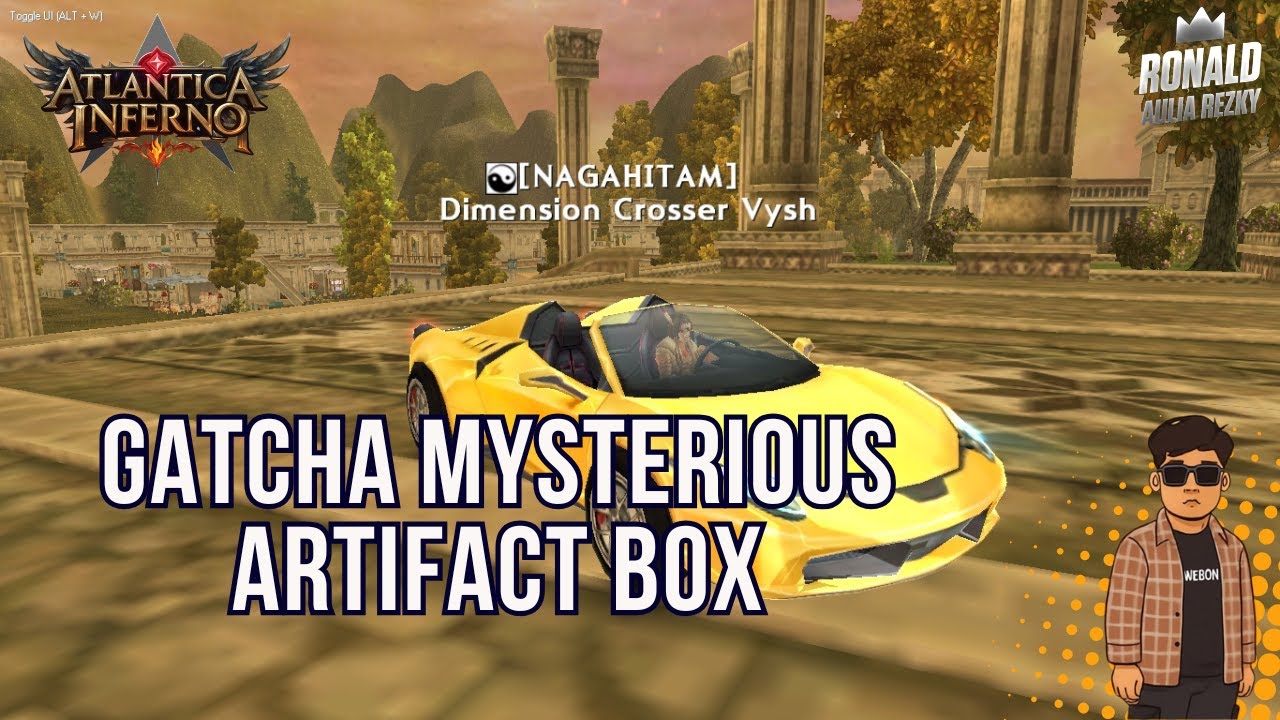 Gatcha Mysterious Artifact Box dari S911 aka @gamemurah_id  thankyou! Atlantica Rebirth Indonesia.