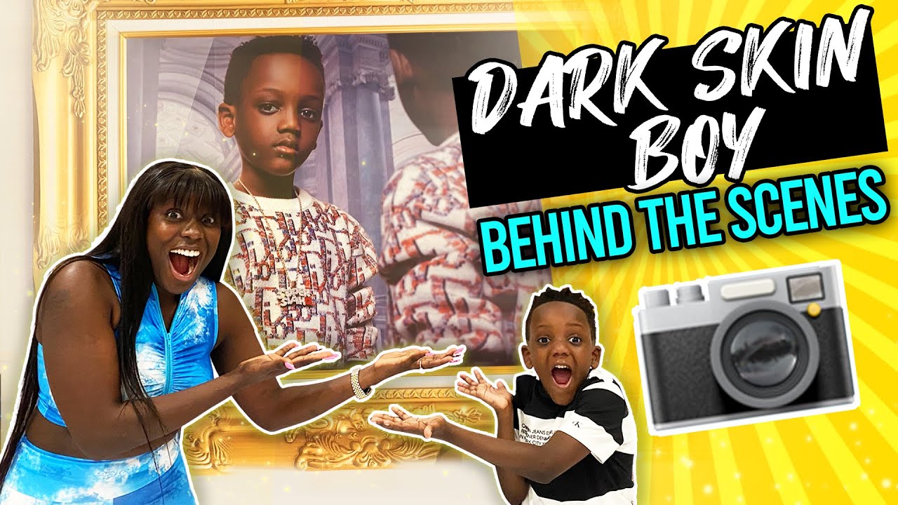 BEHIND The Scenes Of Super Siah DARK SKIN BOY