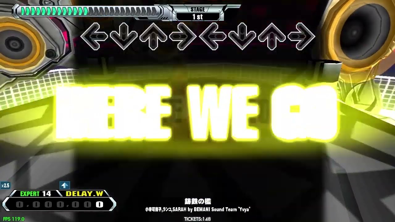 【LV14】DDR / 鋳鉄の檻 - EXPERT DOUBLE with handclap