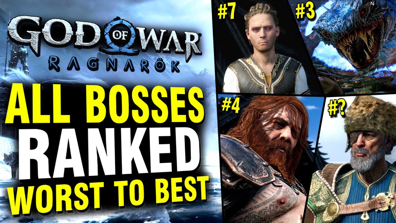 God of War Ragnarok - All Boss Fights RANKED From Worst To Best!