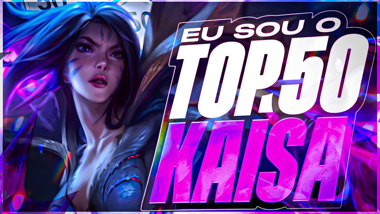 KAISA TOP50 | COMO JOGAR DE ADC GAMEPLAY EXPLICATIVA!!! WILD RIFT