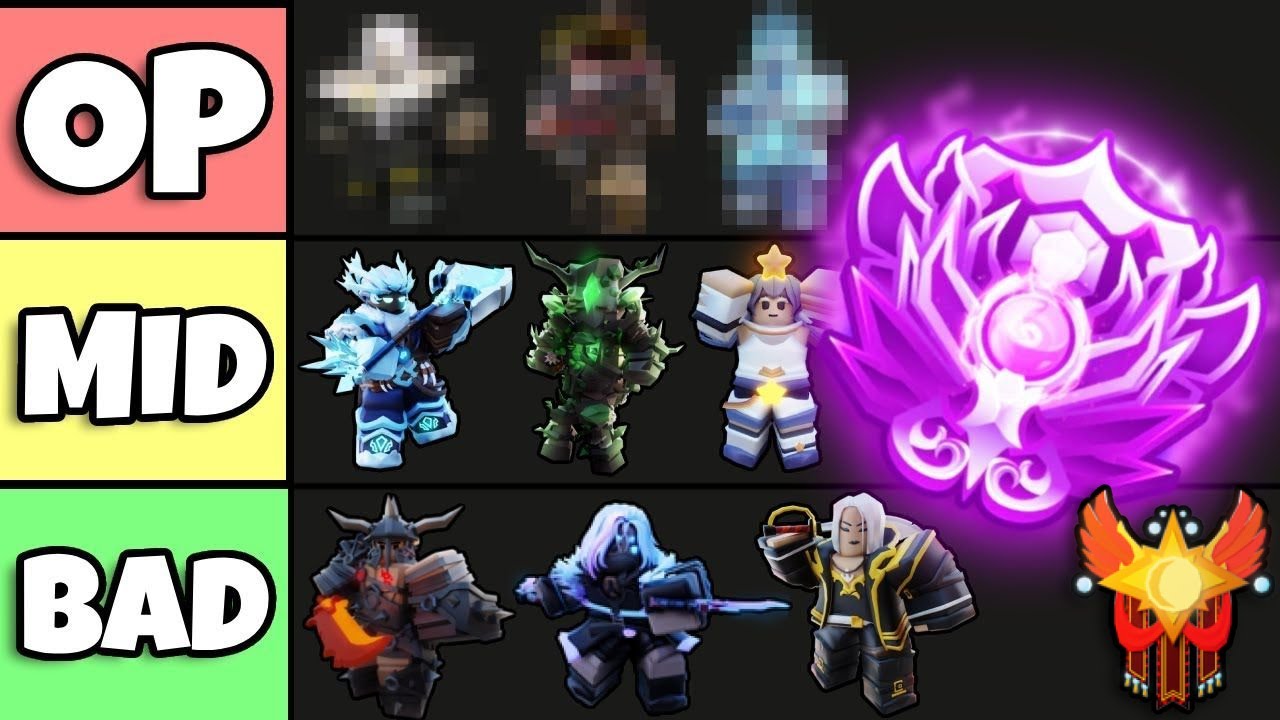 The BEST Ranked Kits Tier List In Season 13.. (Roblox Bedwars)