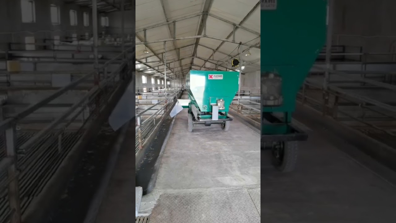 Goat farm trolley