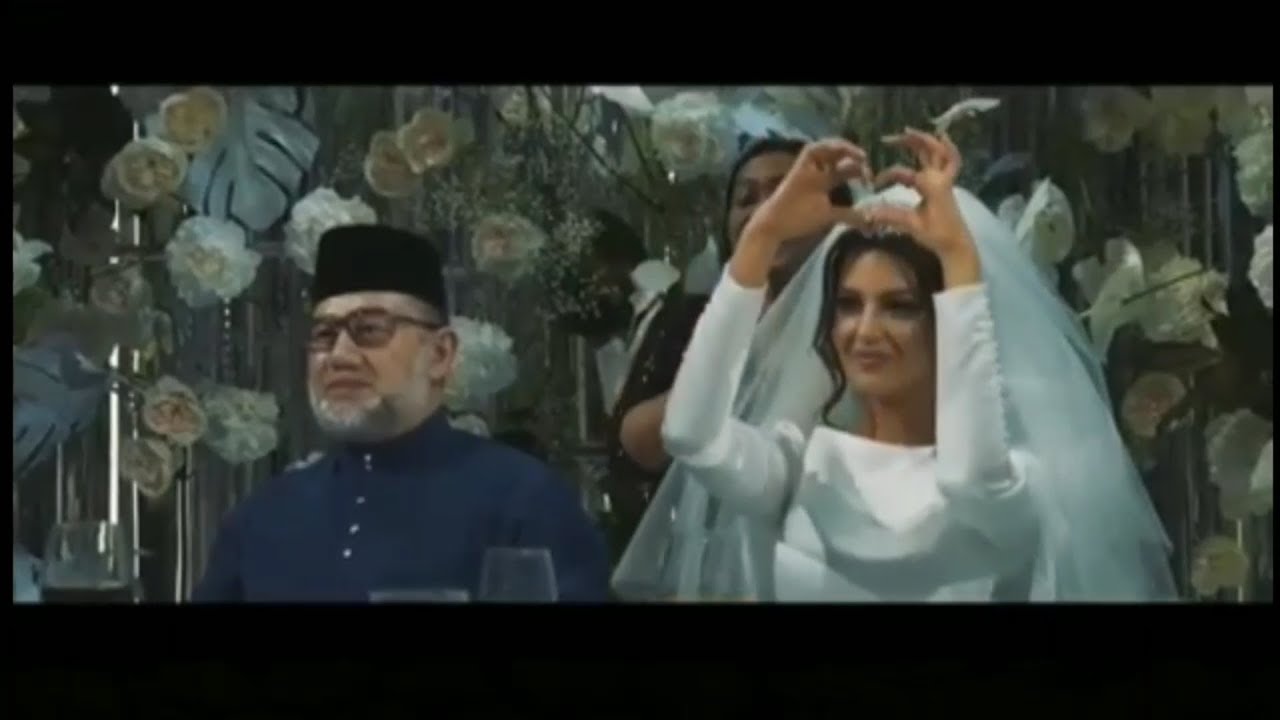 [video] Perkahwinan Sultan Muhammad V & Oksana Voevodina