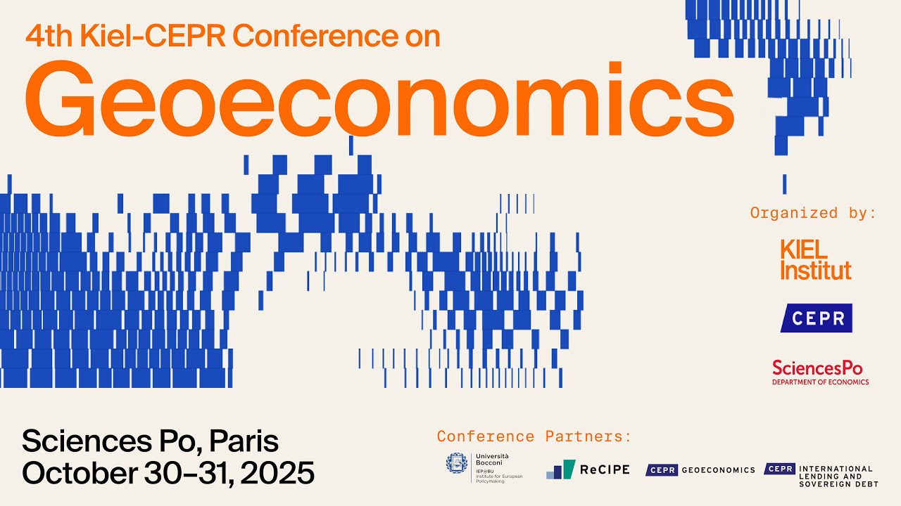 4th Kiel-CEPR Conference on Geoeconomics | Paper Session I & II (room H405) | Oct. 30, 2025