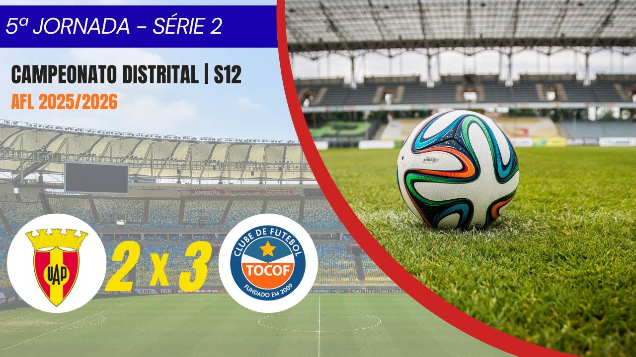 UA Povoense B vs Metodologia TOCOF | Campeonato Distrital de Lisboa Sub-12 2025/2026 | Série 2