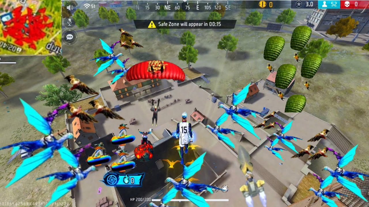 ClOCK TOWER👑99%Headshot🎯32 Kill⚡| Solo Vs Squad Full Gameplay | Mobile📱Free Fire Max