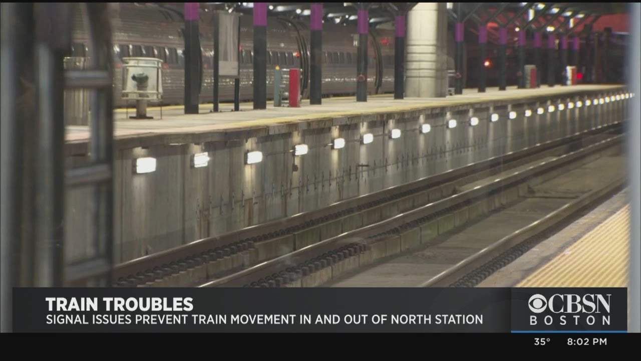 MBTA Signal Troubles Hold Up Commuter Rail