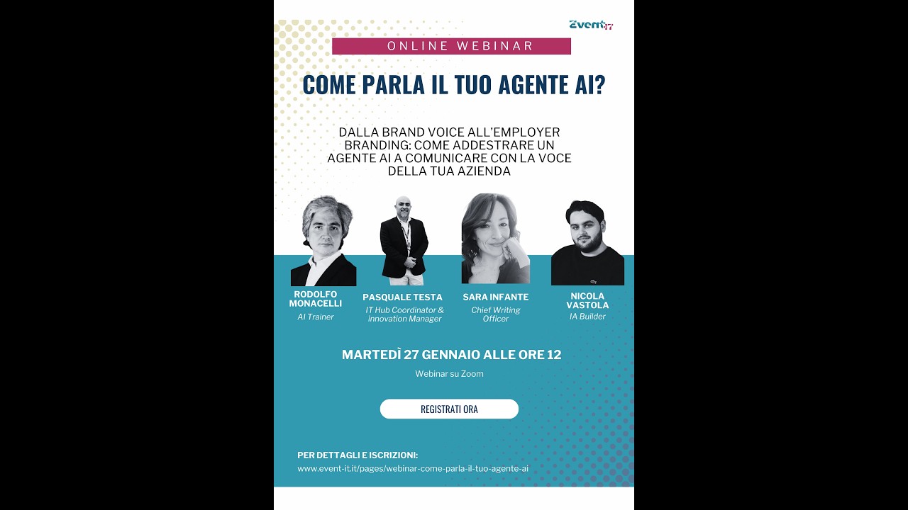 Come parla il tuo agente AI?