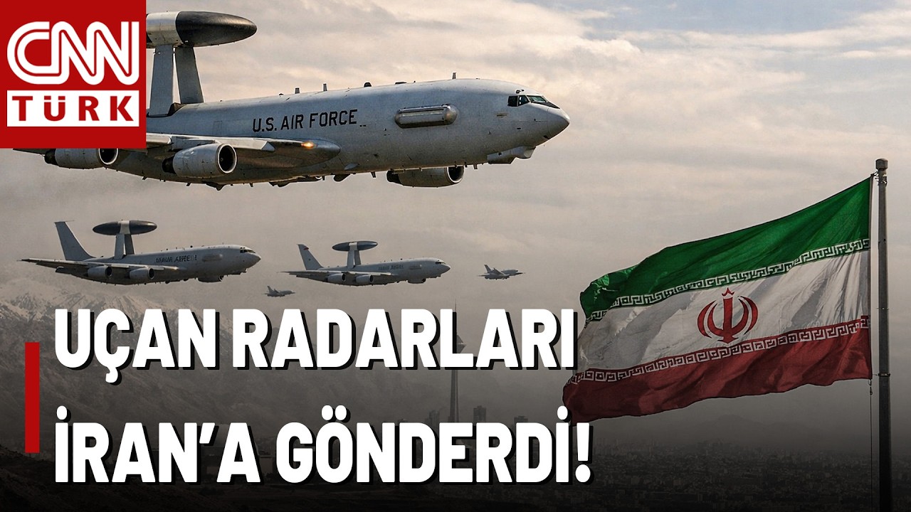 ABD AWACS'ları Ortadoğu'ya Gönderdi! AWACS'ların Özellikleri Neler?