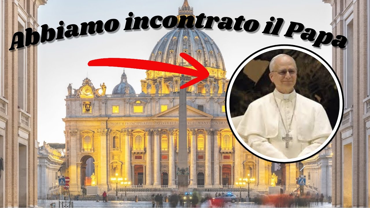 Abbiamo incontrato il papa!!!!!!