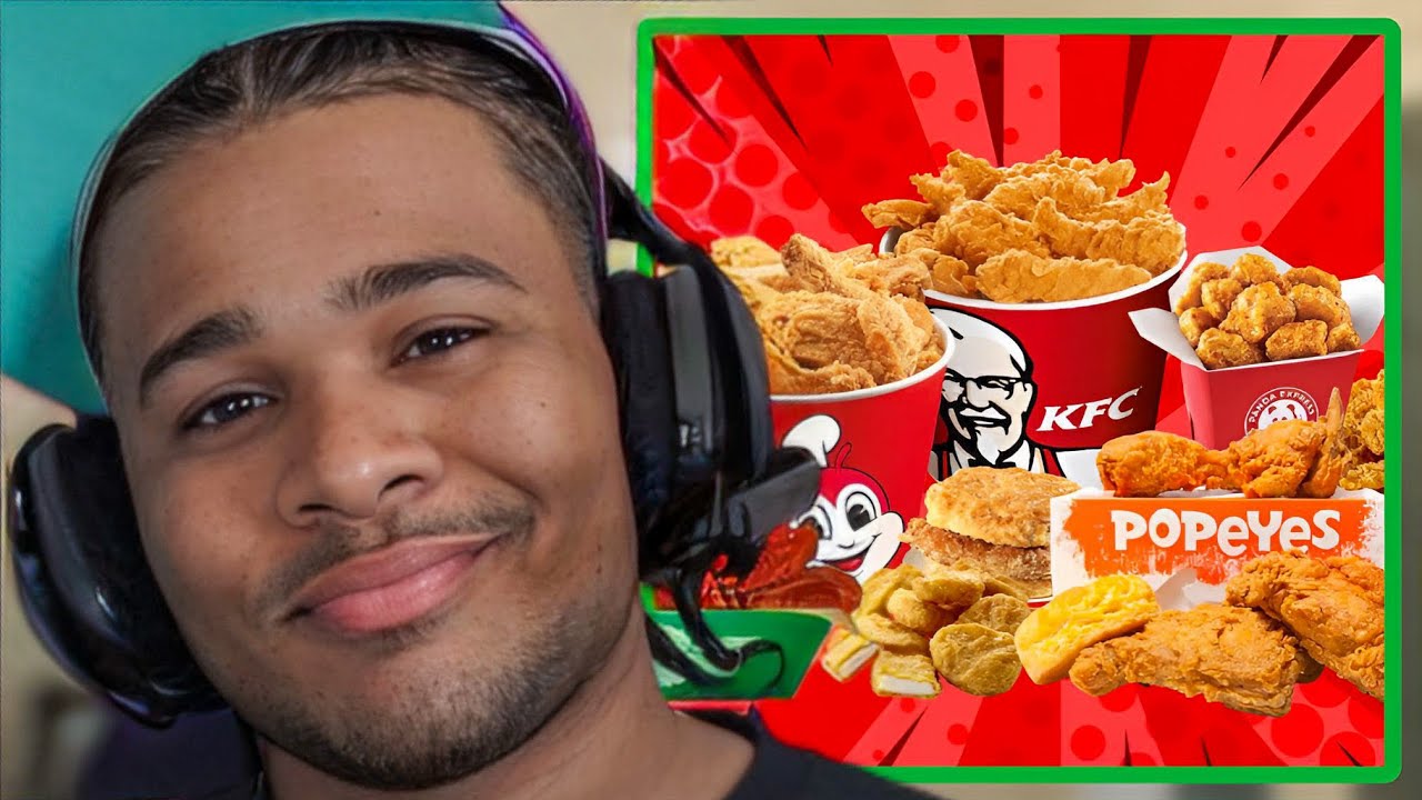 FANUM REACTS TO THE BEST FAST FOOD SPOTS 🍔🍟