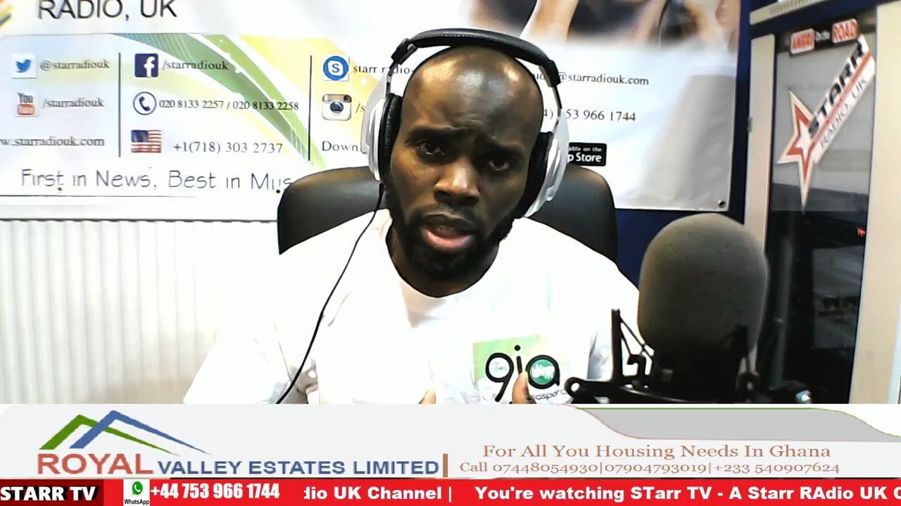 9jadiaspora on Starr Radio UK Channel Live Stream