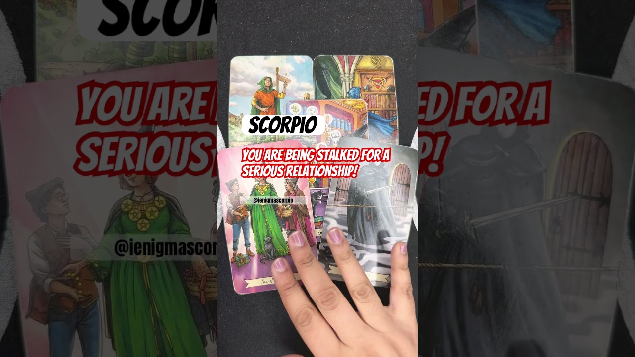 Scorpio ♏️ SOMEONE IS STALKING YOU BEFORE MAKING A PROPOSAL✨🌹❤️ #scorpio #tarot #viral #shorts