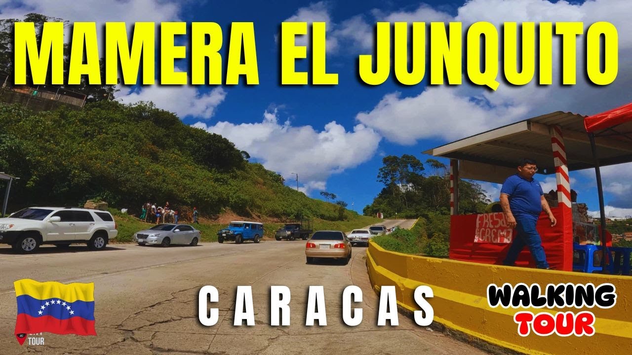 🇻🇪 КАРАКАС от МАМЕРА до ХУНКИТО ТУР по НОВОМУ ШОССЕ от ХУНКИТО ВЕНЕСУЭЛА 4K