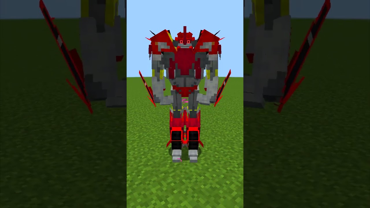 New Transformers mod in Minecraft