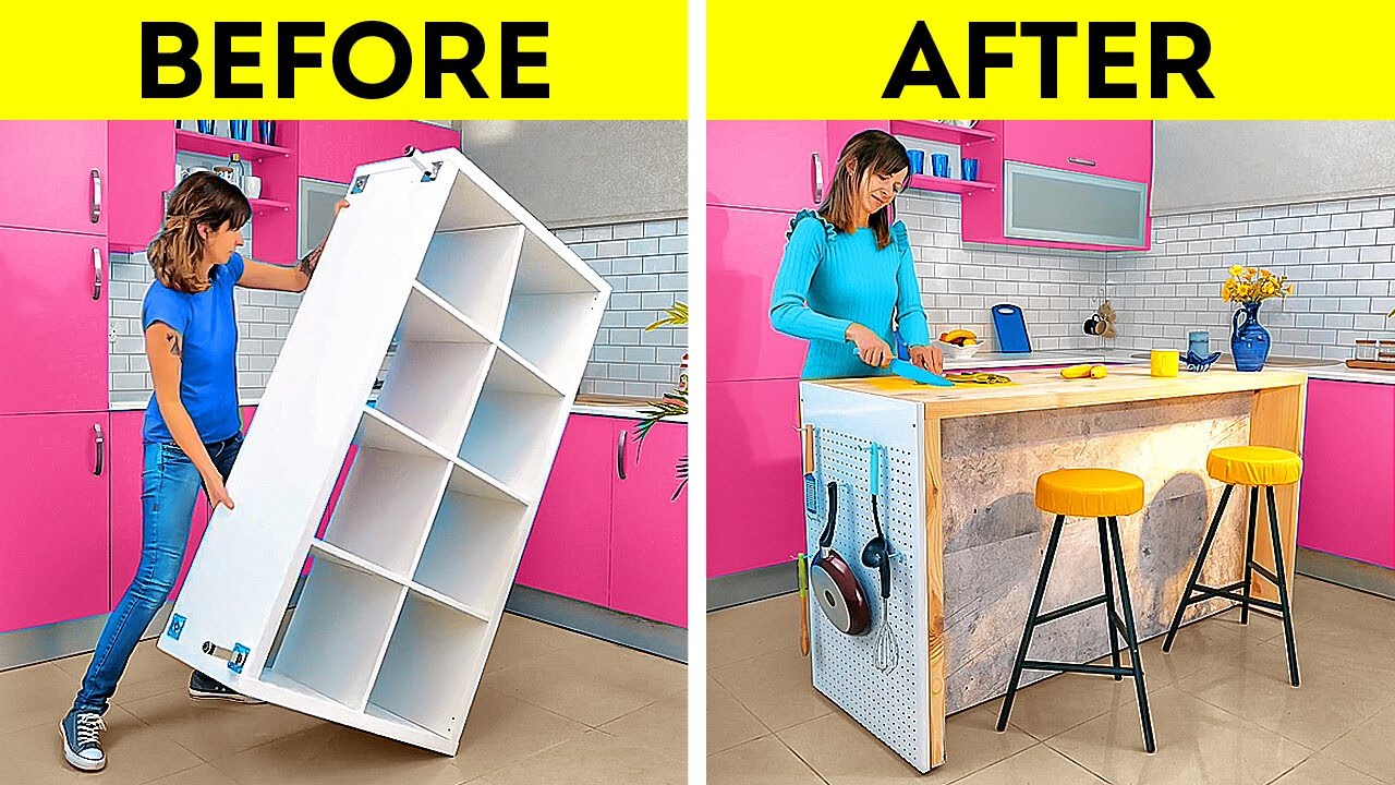 DIY Furniture And Simple Interior Hacks