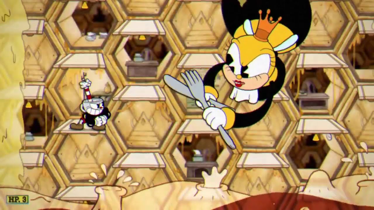 Cuphead [PS4] - Honeycomb Herald (A+ Rank/No Damage)