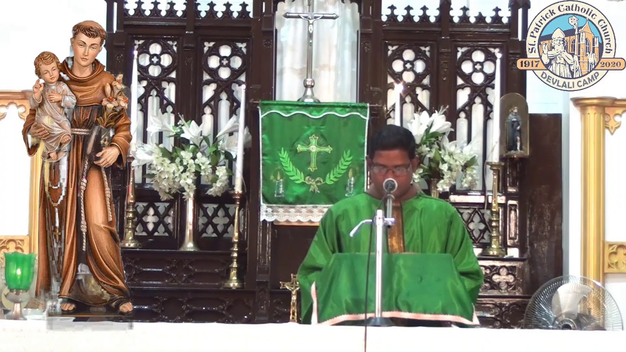 St. Patrick Church, Devlali. Hindi Mass 18th August 2020, 5.00pm