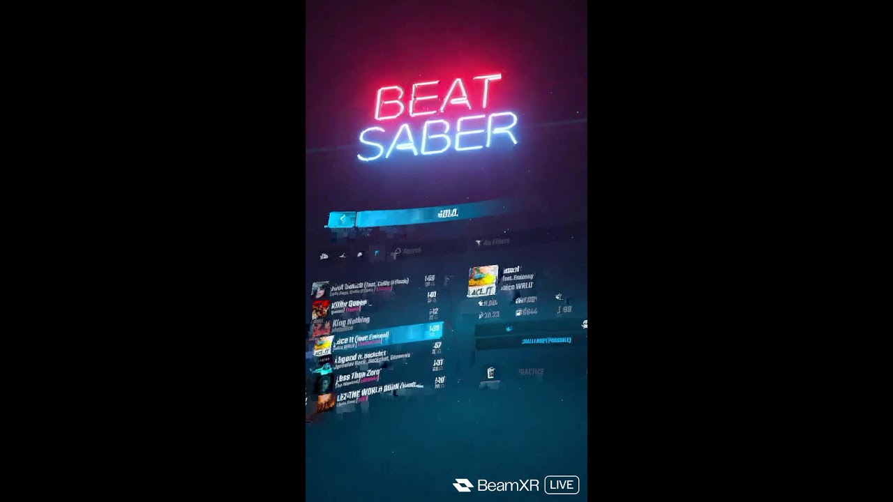 beat saber live