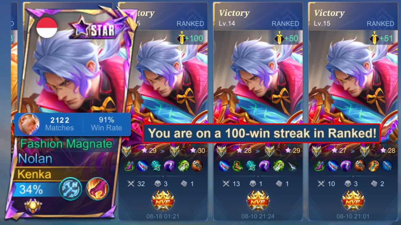 NOLAN BEST BUILD AND EMBLEM TO RANK UP FASTER IN SOLO RANK! (100% AUTO WIN!)
