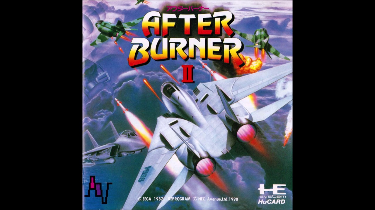 After Burner II | PC Engine Full Soundtrack OST (Real Hardware)