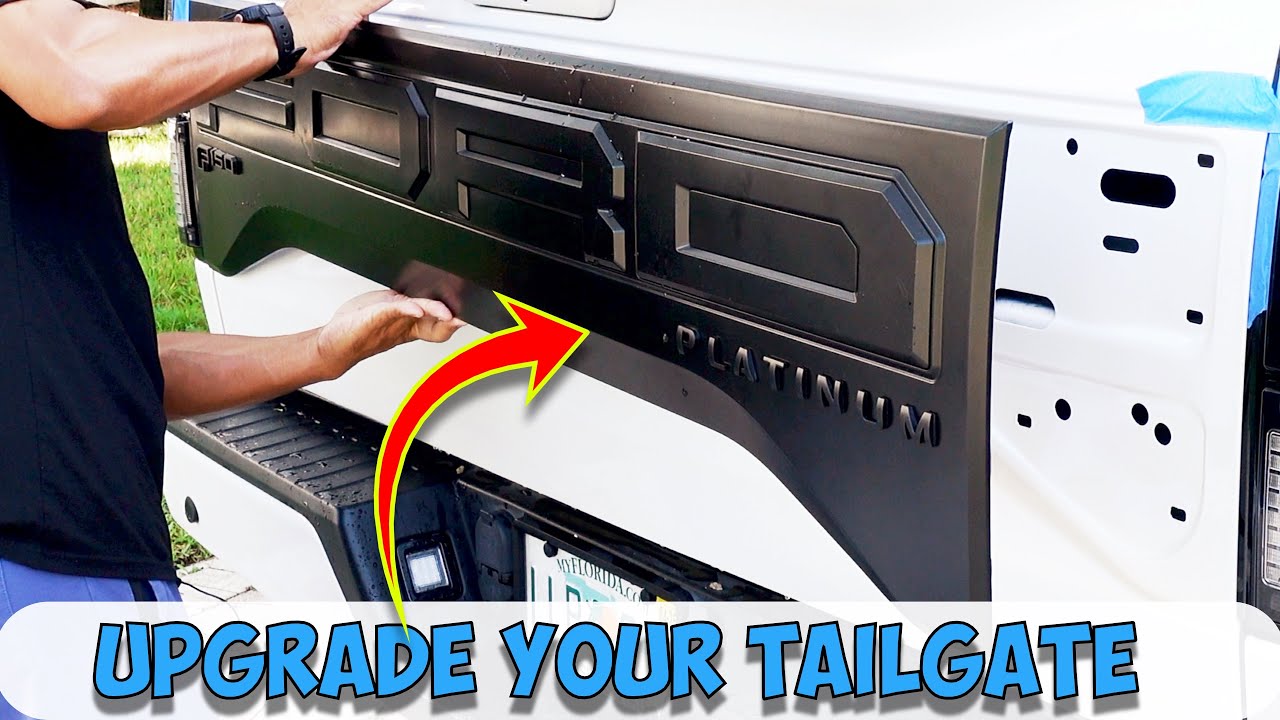 EASY F-150 Raptor Style Tailgate Applique Upgrade