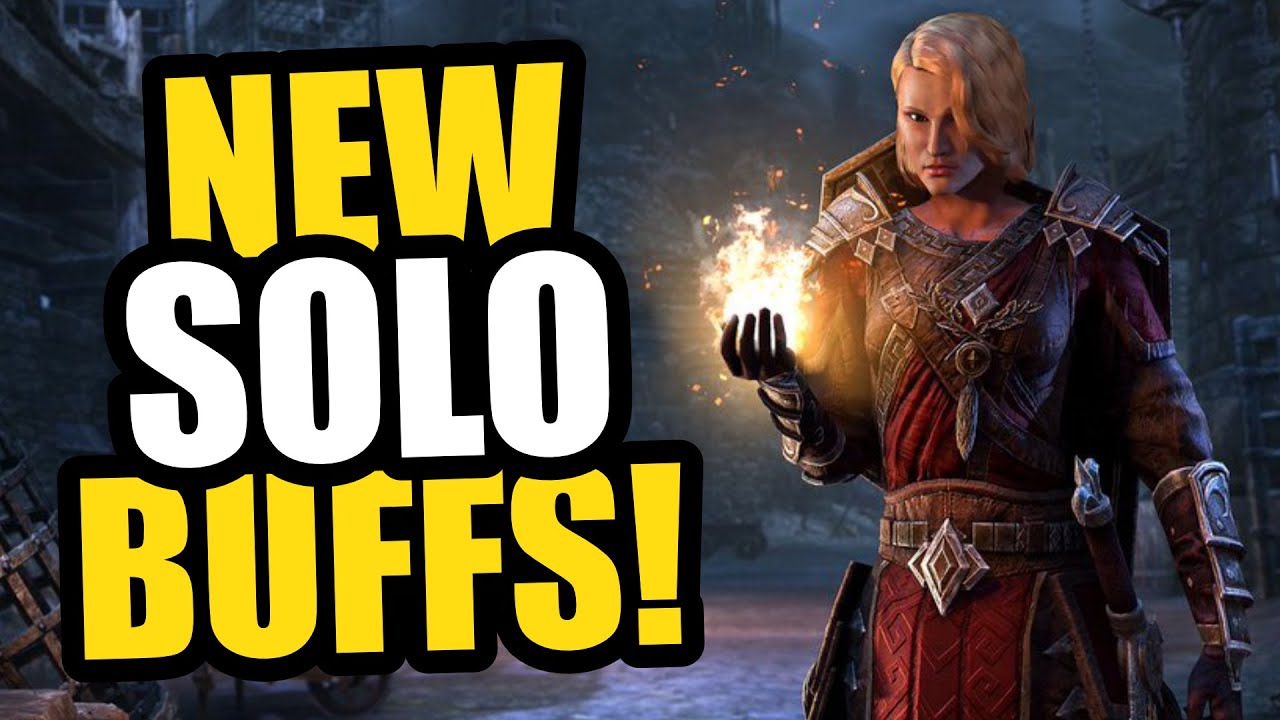 NEW SOLO BUFFS! 💪  Coming To ESO's Waking Flame DLC! BIG Damage, Passive Major Protection and More!