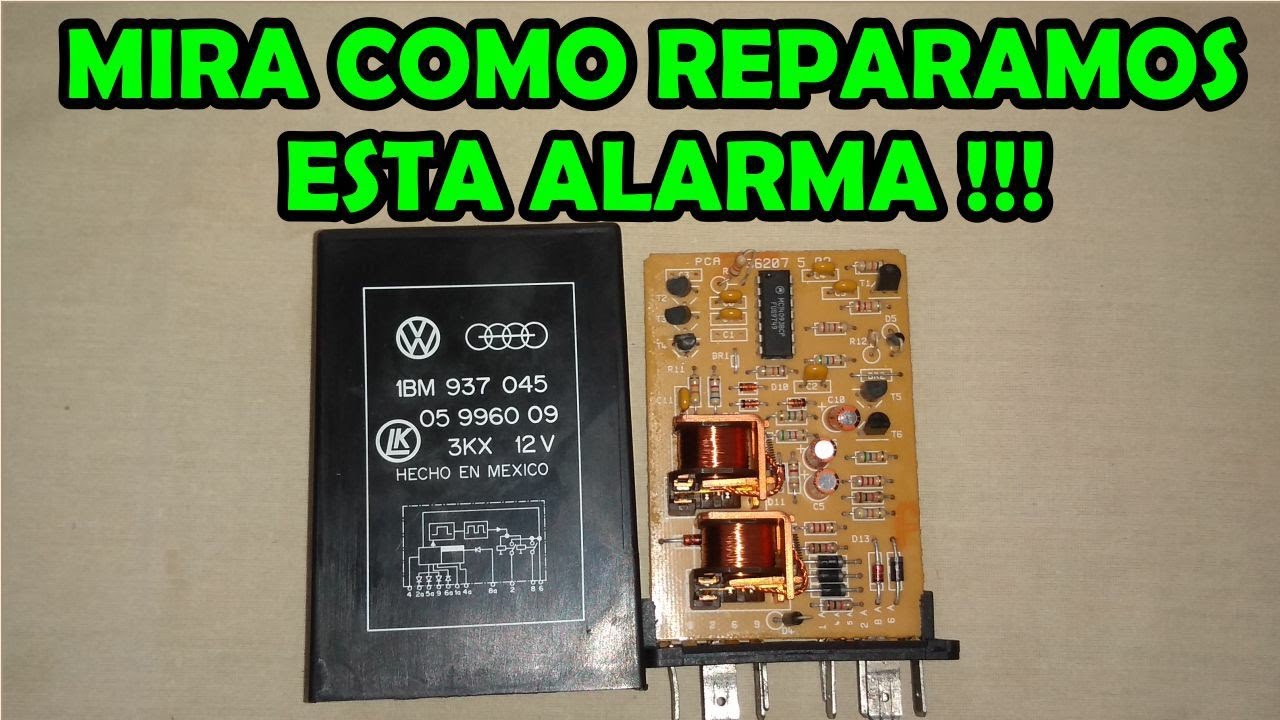 Reparamos el modulo de alarma del vocho || Scarabajo Garage