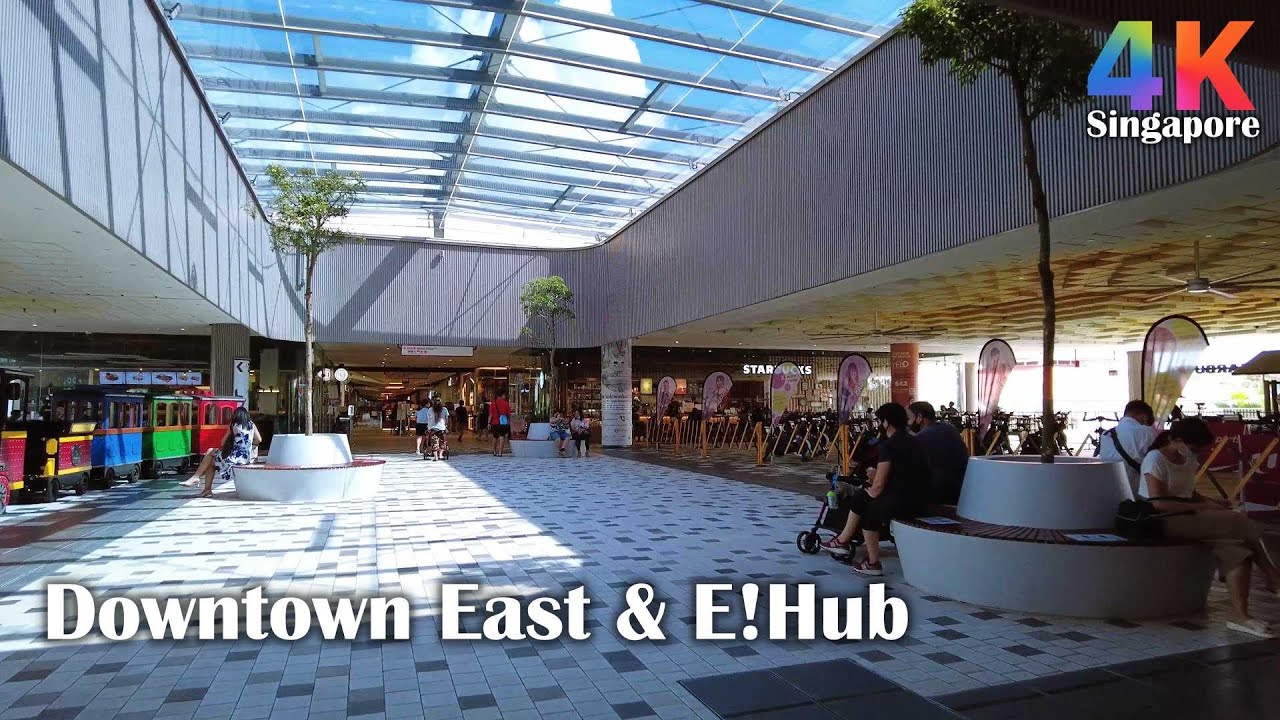 Singapore Downtown East Wild Wild Wet E!Hub Walking Tour (May 2021)